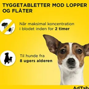 AdTab för hund >22-45 kg, 3 st