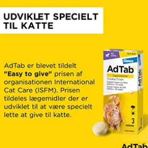 AdTab för katt, 0.5-2 kg, 3 st