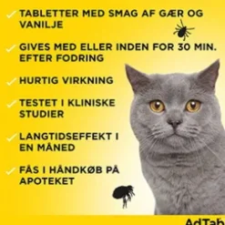 AdTab för katt (>2-8 kg), 6 st