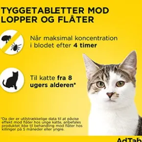AdTab för katt (>2-8 kg), 6 st