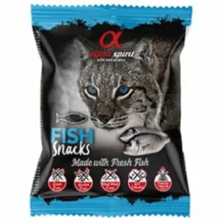 Alpha Spirit, Fresh Fish Snack, Katt, 50 g