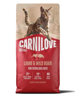 Carnilove Cat Adult - Lamb & Wild Boar