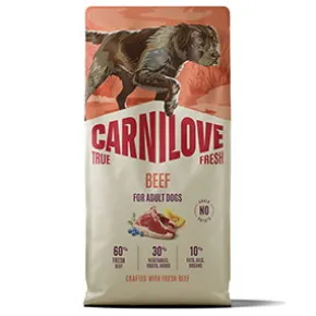 Carnilove True Fresh Dog Beef for Adult All Breeds
