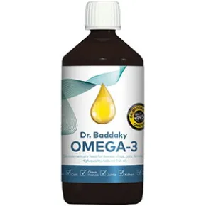 Dr Baddkay Omega 3 Fiskolja, 500 ml
