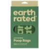 Earth Rated miljövänliga bajspåsar med handtag, Unscented, 120 st