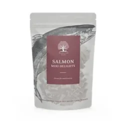 Essential Salmon Mini Delights, Hundgodis, 100g