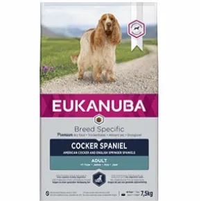 Eukanuba Cocker Spaniel Adult Dog Breed Specific, 7,5 kg