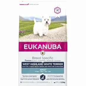 Eukanuba West Highland White Adult Dog Breed Specific, 2,5 kg