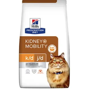 Hills Prescription Diet k/d + j/d, Kidney Mobility, Kat
