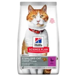 Hills Science Plan Katt Sterilised, Duck, 7 kg