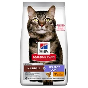 Hills SP Cat Adult Hairball & Perfect Coat,Chicken