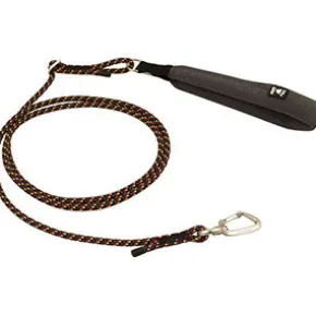 Hurtta Justerbara koppel med soft-grip-handtag, Neon