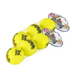KONG AirDog Squeaker tennisbollar 3 st. M