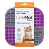 LickiMat Slomo Cat, Lila 20 cm.
