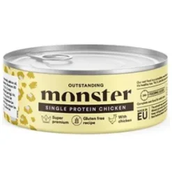 Monster Adult Cat, Single Chicken, 100g Burk