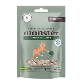 Monster Cat Treats Freeze Dried, Lamb 45 g