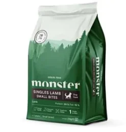 Monster Dog Grain Free Singles Lamb Small Bites
