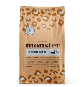 Monster Katt, Grain Free Sterilized Turkey/Chicken