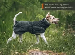 Non-Stop Dogwear Dog Wool Jacket, Dark