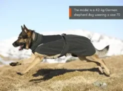 Non-Stop Dogwear Dog Wool Jacket, Dark