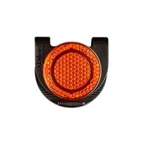 Orbiloc Reflective Clip Amber