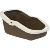 PeeWee EcoMinor kattlåda, brun/beige