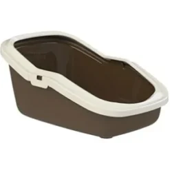 PeeWee EcoMinor kattlåda, brun/beige