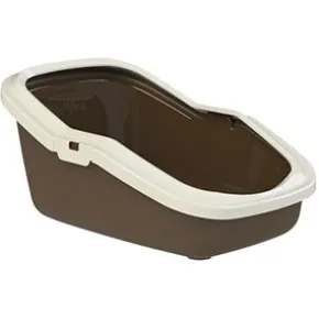PeeWee EcoMinor kattlåda, brun/beige