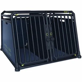4pets PRO 22 Noir, Large 66 x 96,5 x 93,5 cm, Hundbur