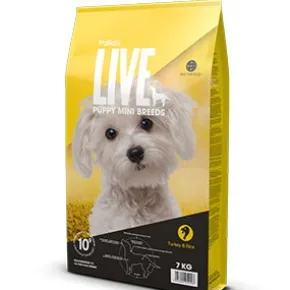 Probiotic LIVE Puppy Mini Breeds, Kalkon