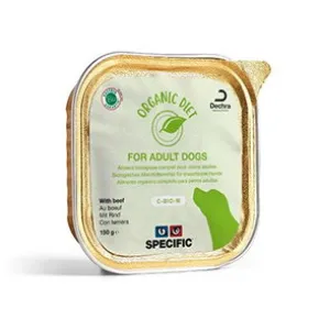 Specific C-BIO-W Organic Våtfoder med Nötkött för hundar, 5x150g