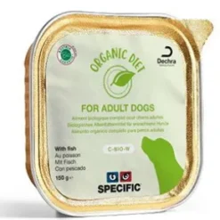 Specific C-BIO-W Organic Våtfoder med Fisk för hundar, 5x150g