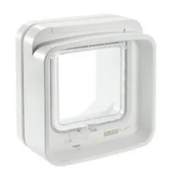 Sureflap Microchip DualScan, Kattlucka, Vit