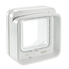 Sureflap Microchip DualScan, Kattlucka, Vit