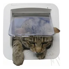 SureFlap Microchip Kattlucka, Vit