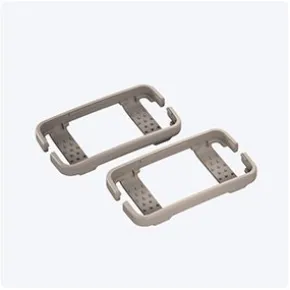 Tractive GPS Cat Mini Halsbandsfäste, Brun, 2 st