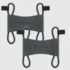 Tractive Hund 6, Fabric Clips, Black L, 2 stk