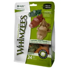 Whimzees Alligator Tuggben, 360g