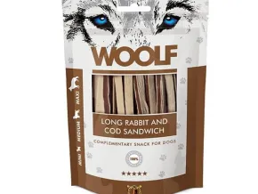 Woolf Long Rabbit and Cod Sandwich. 100g